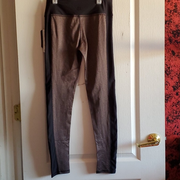 RBX Black & Brown work out, yoga active pants - Picture 2 of 5